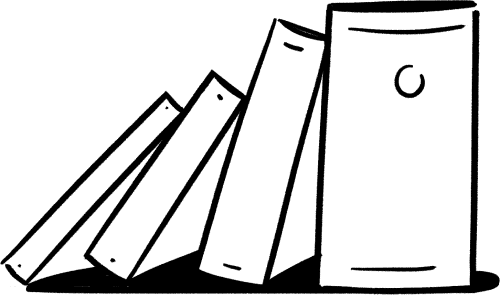 Libros aumentando de cantidad