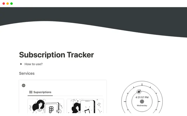 Subscription Tracker