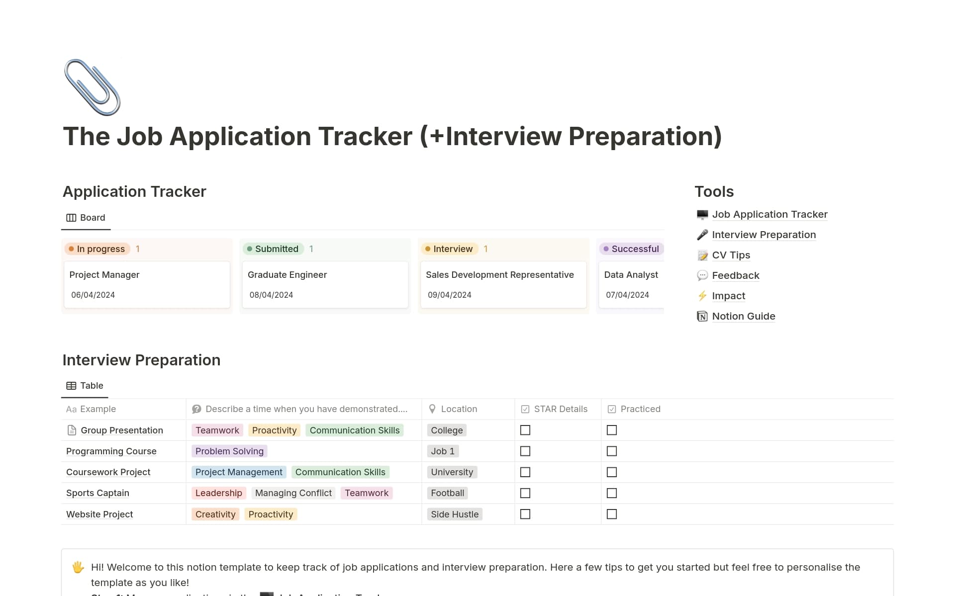 top-10-free-interview-prep-templates-in-notion 內的圖片